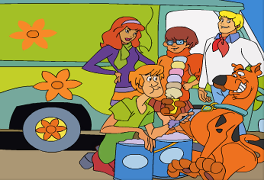 Scooby Doo Puzzle játék
